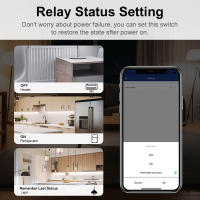 Interruptor Inteligente 16A Tuya ZigBee 3.0 Para Automatización DIY Módulo De Control De Luz Soporta 2 Maneras De Control Compatible Con Alexa Y Google Home - details 5