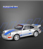 Porsche 964 Carrera RS 911 De 1:24 En Aleación Con Sonido Y Luz Vehículo Diecast Para Niños Regalos Con Retroceso Pullback - details 6