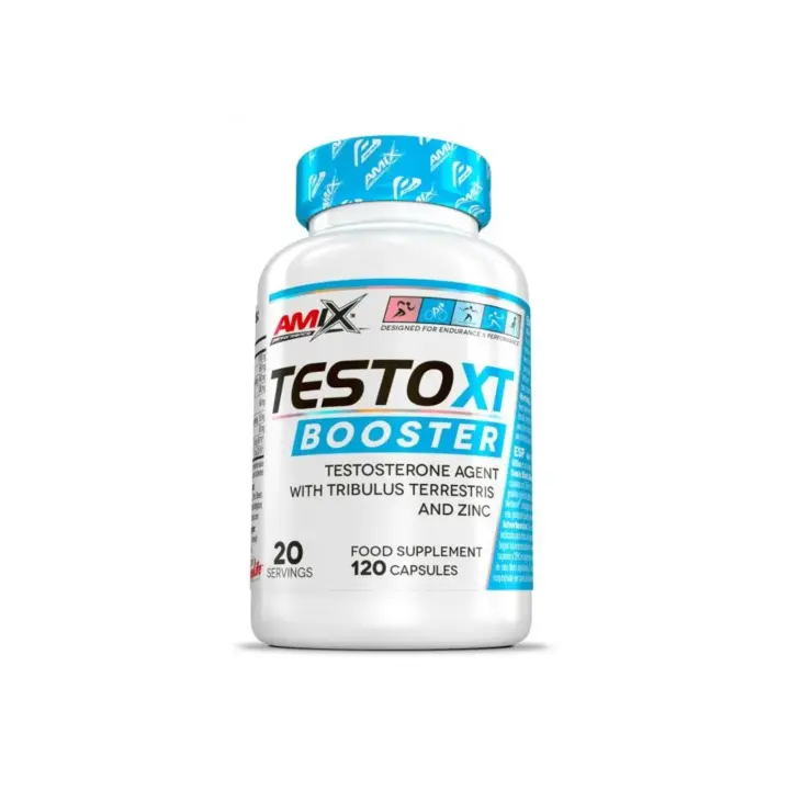 AMIX Nutrition * TestoXT Booster 120 caps Amix Performance * TestoXT Booster de Amix Performance es una revolucionaria combinación de extractos naturales, vitamina B3 y Zinc que contribuye a aumentar los niveles - 1