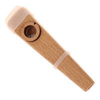 1Pc Flauta De Madera Kazoo Fácil De Aprender Y Jugar Para Principiantes Instrumento De Accompagnement Simple - details 15