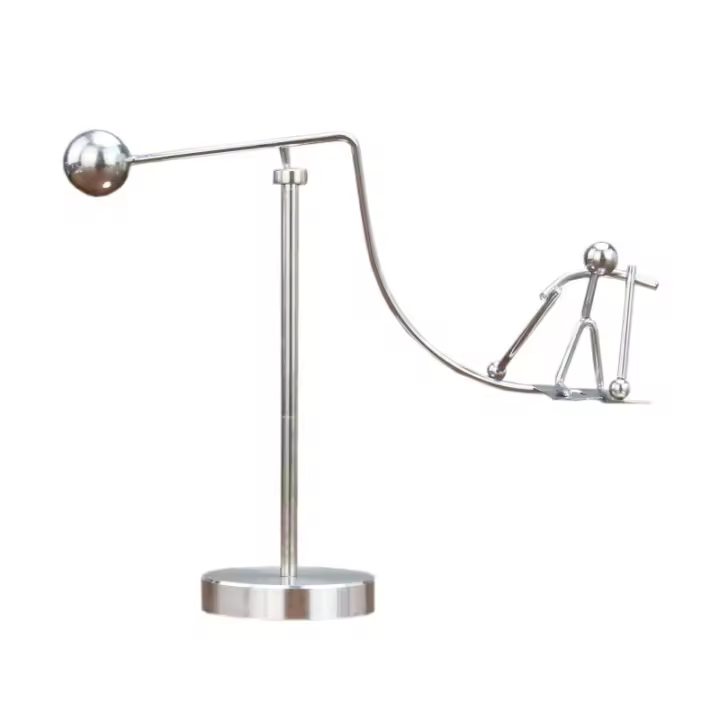 Newtons Cradle Pendulum Pendulum Ball Newtons Cradle Pendulum Escritorio Ornamento Newton Balls Pendulum Newton Cradle Balance Ball para la Decoración del Escritorio de la - 1