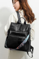 Mochila 3 en 1 para mujer, bolso de hombro femenino, Vintage, de cuero suave, Mochila de viaje de lujo para niña - details 7