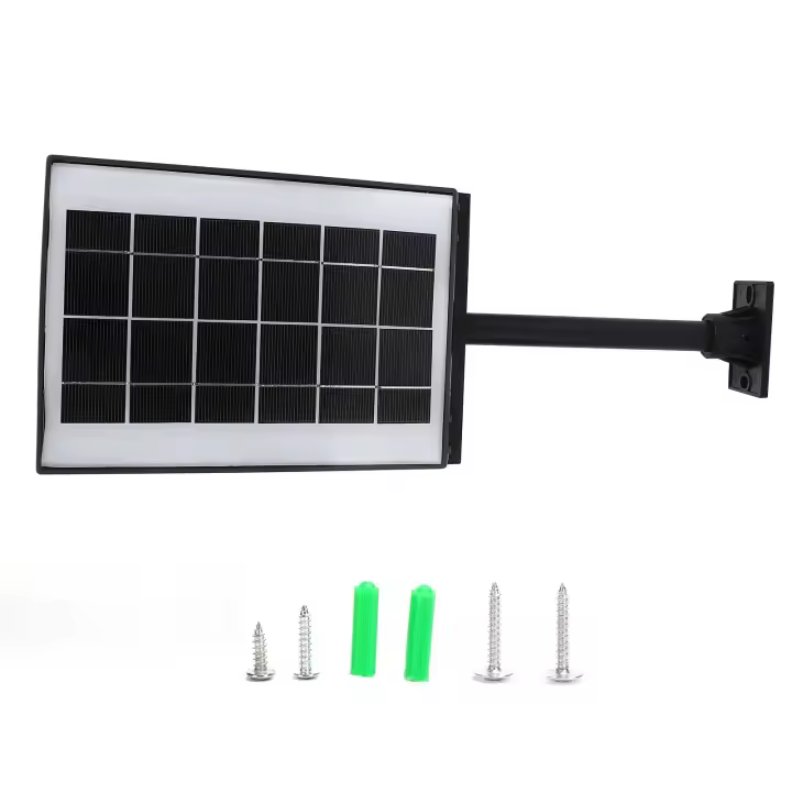 Lámpara de calle solar LED con detección de movimiento, resistente al agua, para jardín y patio al aire libre - 1