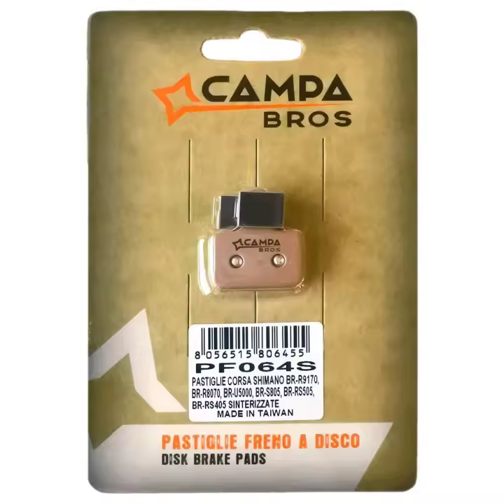 Campa Bros Pastillas De Freno De Disco Sinterizadas Corsa Shimano Br-r9170/br-r8070/br-u5000/br-rs805/br-rs505/br-rs405 - 1