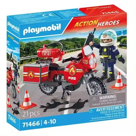 Moto de bombero. - 1