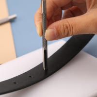 KRABALL Set De 15 Piezas Punzón De Cuero Portátil Para Herramientas De Trabajo Manual 1mm-11mm Punzón Para Correa De Cinturón Reloj - details 4