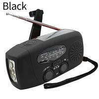Radio Portátil Recargable Con Crank Solar AM/FM Para Supervivencia Con Batería Recargable Radio USB Linterna Y Lámpara De Lectura - details 28