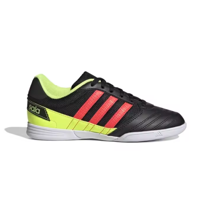 ADIDAS SUPER SALA JR NEGRO/AMARILLO FLUOR - 1