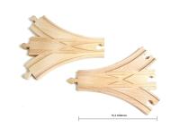 Juego De Pistas De Tren De Madera Compatible Con Marcas Juguetes Para Niños Accesorios De Ferrocarril De Encina Para Niños De 4 a 12 Años - details 16