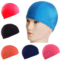 Gorro De Natación Ultra Delgado De Nylon Para Hombres Y Mujeres Tamaño Libre Con Protección De Orejas Y Cabello Largo Cómodo Para Bañar Y Nadar - details 0