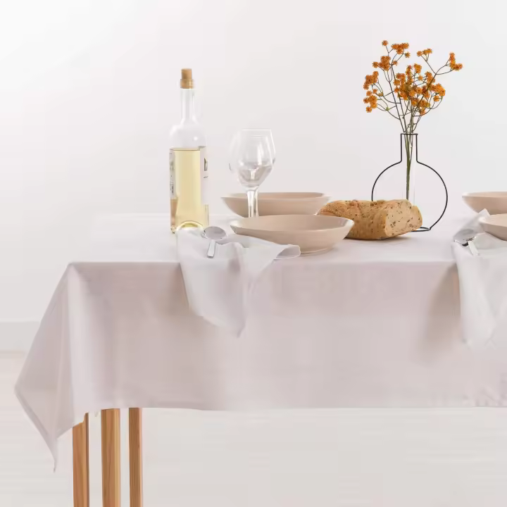 Belum | Mantel Antimanchas Lino 100% Antrachite 400x150 cm | Mantel Mesa Rectangular Resinado | Mantel Hidrófugo de Calidad en Varias Medidas | Manteles de Lino para Interior y Exterior - 1