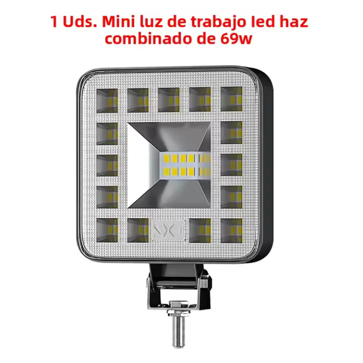 Luz De Trabajo LED Para Coche 3030 SMD 87 Wtas Super Brillante Flood Spot 6500K DC 12-24 Volts Para Camiones 4x4 4WD - 1