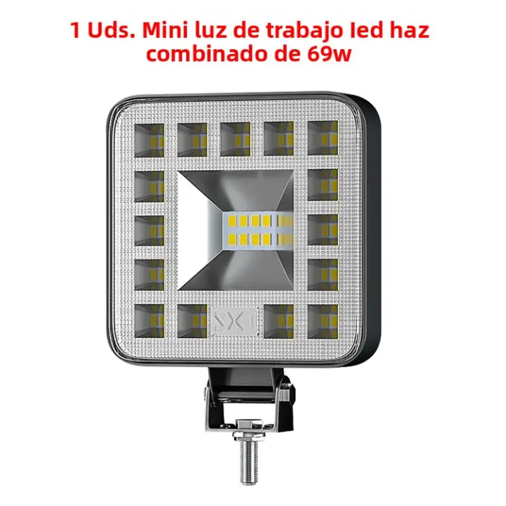 Luz De Trabajo LED Para Coche 3030 SMD 87 Wtas Super Brillante Flood Spot 6500K DC 12-24 Volts Para Camiones 4x4 4WD - 1