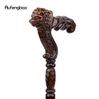 Bastón De Madera Marrón Leopardo Para Moda Y Fiesta Disfraz De Vampiro Cospaly Bastón De Caminar Decorativo 93cm Para Halloween - details 5