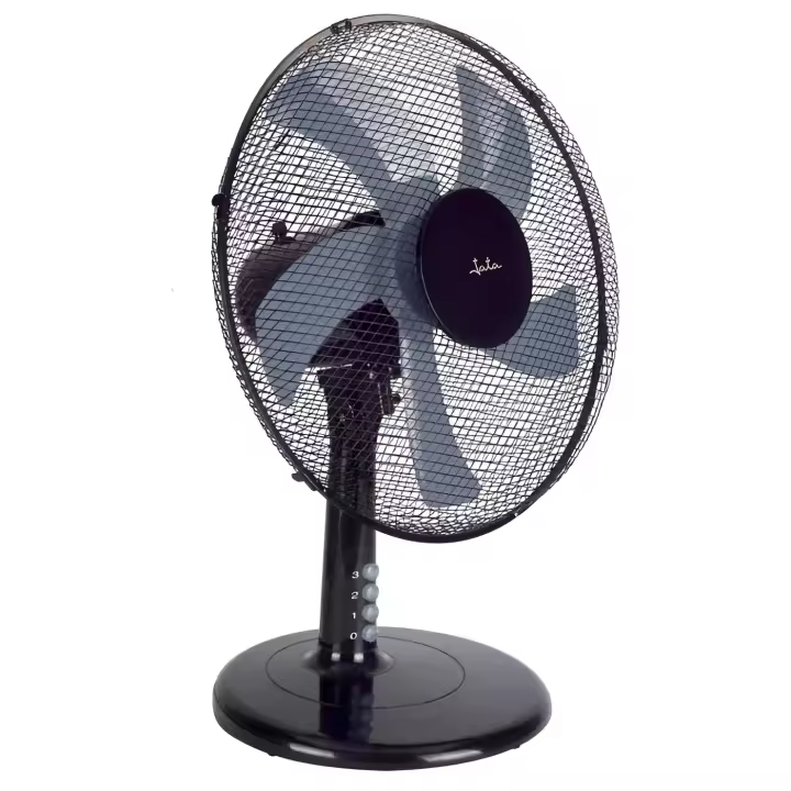 VENTILADOR DE SOBREMESA JATA JVVM3125 DE 50W DE POTENCIA DE COLOR NEGRO - 1