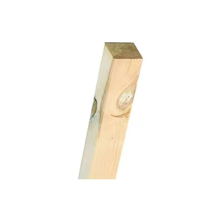 Suinga Poste de Madera para Vallas y Cercados de Jardín - 1