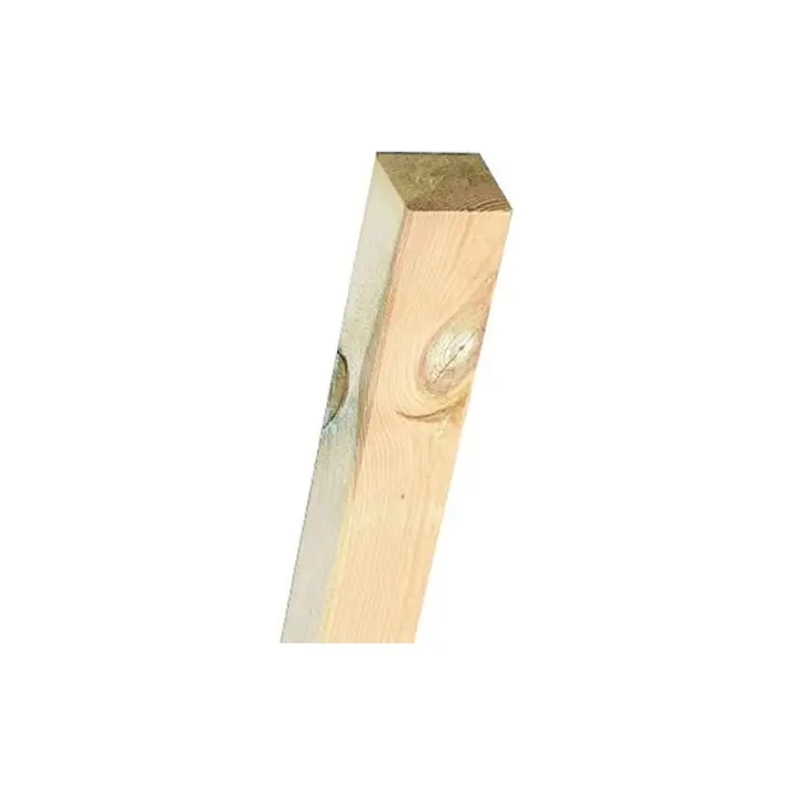 Suinga Poste de Madera para Vallas y Cercados de Jardín - 1