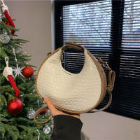 Bolso De Hombro PU Cuero Moda Color Sólido Con Red Trendy Bolso Cruzado Pequeño Para Damas Lujo Diseñador Bolsos De Mano - details 30