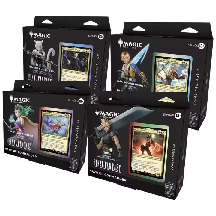 Cartas TCG Magic Final Fantasy Commander Deck Bundle - Nuevo precintado - PAL España - 1