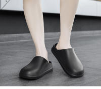 Zapatillas De Cocinero Para Hombre Antideslizantes Duraderas Impermeables EVA Confortables Para Verano Zapatos De Pareja - details 0