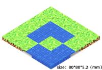Bloques De Construcción Magnéticos Para Niños Y Niñas Puzzle Educativo Baseplate Magnética Compatibles Con Lego Material ABS - details 4