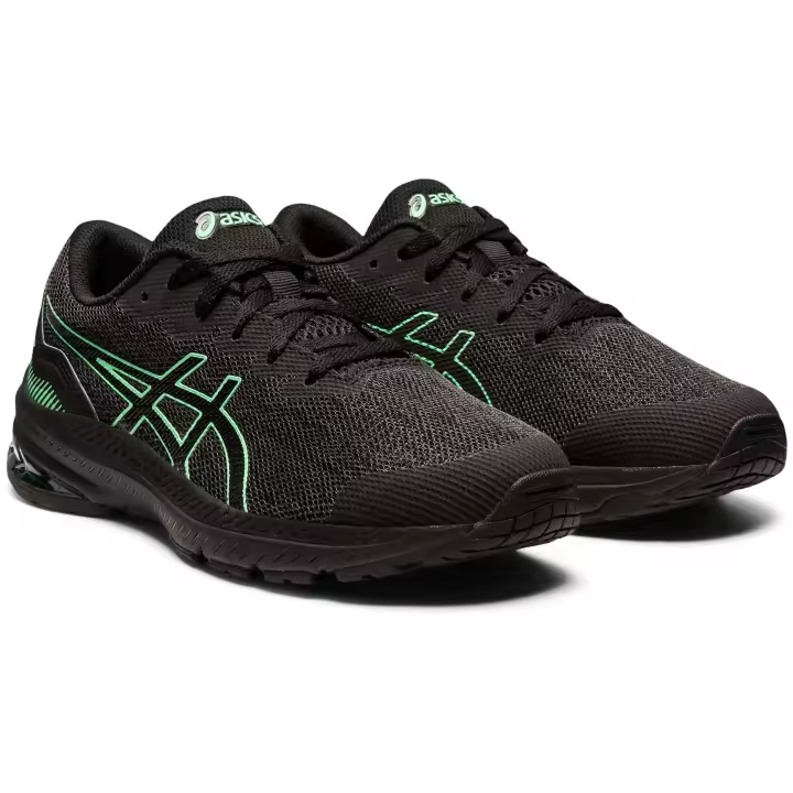 Calzado Running marca Asics modelo 1014A237-022 para kids en color negro - 1