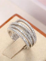 Anillo De Plata De Ley 925 Clásico Retro Para Mujer Anillo De Compromiso Boda Lujo Moda Joyería Finos De Alta Calidad - details 2