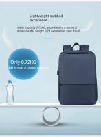 Mochila clásica de nailon para hombre, morral resistente al agua de negocios, de calidad, con carga USB, para ordenador portátil - details 9