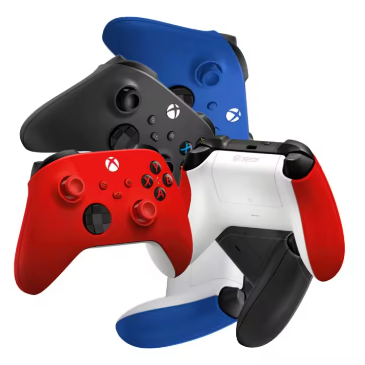 MANDO INALÁMBRICO XBOX OFICIAL MICROSOFT ELIGE COLOR ROJO AZUL O NEGRO COMPATIBLE XBOX SERIES X S ONE WINDOWS ANDROID IOS - 1