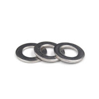 Anillo Plano De Acero Inoxidable 304 Anillo Liso De Acero Para Máquinas Y Automóviles Energía Solar Eólica Muebles Construcción GB97 A2 - details 2