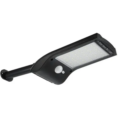 Sensor de movimiento PIR de luz de pared solar impermeable para exteriores de 36 ledes - 1