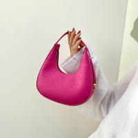Bolso De Hombro En Forma De Crescent Para Mujer Bolso De Armpita Diseñador Bolso De Mano Diario Bolso Para Teléfono Vintage PU Suave - details 23