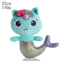 Muñeca De Peluche Gabby Casa De Muñecas Dibujos Animados Gato Sonriente Juguete Para Niñas Regalos De Cumpleaños Animal De Peluche - details 4