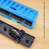 Mini Autobús De Aleación Para Niños Juguetes De Metal Diecast Coche De Retroceso Doble Piso Autobús De Visita Regalo De Navidad Para Niños - details 1