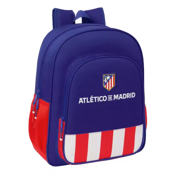 Mochila Junior Adaptable a Carro Atlético De Madrid 32x38x12 Cm (Safta 612558640) - 1