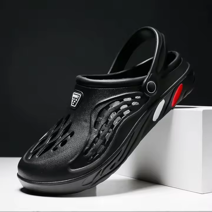 Zapatillas De Hombre Clog Sandalias De Verano Grandes Tamaño Zapatos Para Jardín Playa Comodidad En El Uso Material EVA - 1