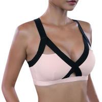 Sudadera Deportiva Transpirable Para Mujer Sin Costuras Shockproof Push up Fitness Yoga Anti-Sudoración Top De Gimnasio - details 3