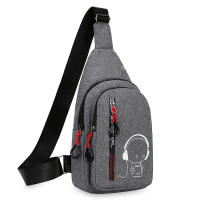 Bolso de pecho multifuncional para hombre, bolsa cruzada de viaje para deportes al aire libre, bolso de hombro impermeable y resistente al desgaste, nuevo - details 4