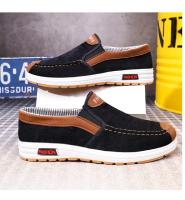 Zapatos Para Hombre Talla Grande Loafers Casuales Cómodos Zapatillas Slip on Zapatos Ligeros Vintage Planos De Algodón round Toe Antideslizantes Resistentes Al Agua - details 14