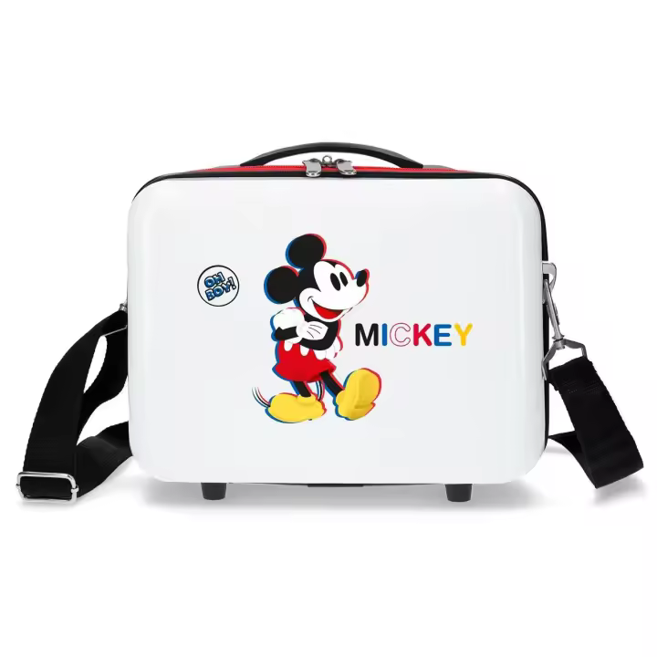 Disney Mickey Neceser De Viaje ABS Mickey Y Minnie Colors Blanco - 1