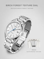 Reloj Mecánico Para Hombre CADISEN 2024 Lujo Resistente Al Agua 10Bar Movimiento Japonés NH35 Acero Inoxidable Con Cristal De Zafiro - details 5
