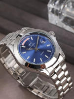 Reloj De Moda Para Hombre Reloj De Pulsera De Acero Inoxidable Reloj De Cuarzo Para Parejas Regalo Para Padre Reloj Casual Diario De Negocios - details 2