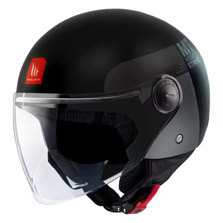 Mt Helmets Casco Jet Street S Inboard - 1