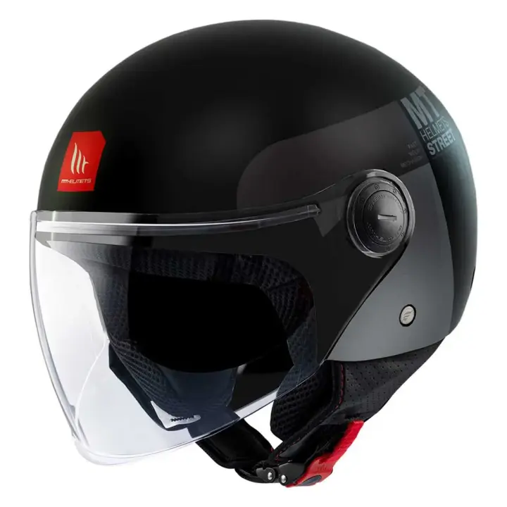 Mt Helmets Casco Jet Street S Inboard - 1