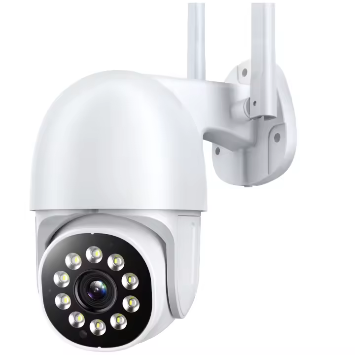 Cámara De Seguridad IP Tuya Smart Life 5MP PTZ Wifi Exterior Impermeable Con Detección De Humanos 5x Zoom Digital Compatible Con Alexa - 1