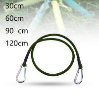 Cuerda De Camping Elástica Con Ganchos Para Lashen Tira De Cordón Para Actividades Al Aire Libre Y Deportes Material De Latex - details 1