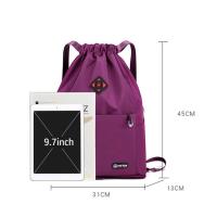 Mochila De Viaje Oxford Impermeable Y Duradera Plegable De Color Sólido Estilo Fashion Para Escuela Y Exterior - details 1