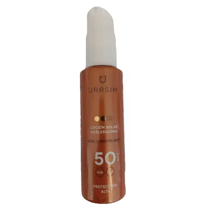Uresim Loción solar aceleradora spf50. 100ml - 1