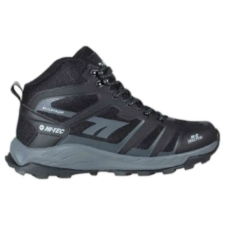 Botas Hi-Tec Toubkal Mid Wp para hombre en color negro - 1