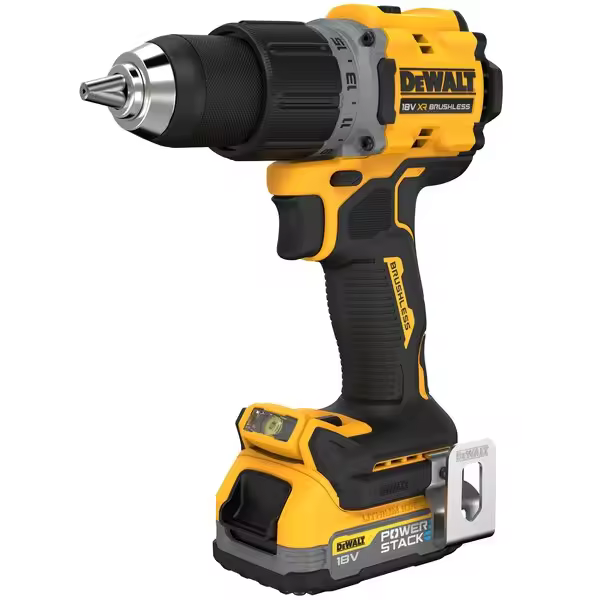 DeWALT DCD800E2T-QW taladro 2000 RPM 1,28 kg Negro, Amarillo - 1